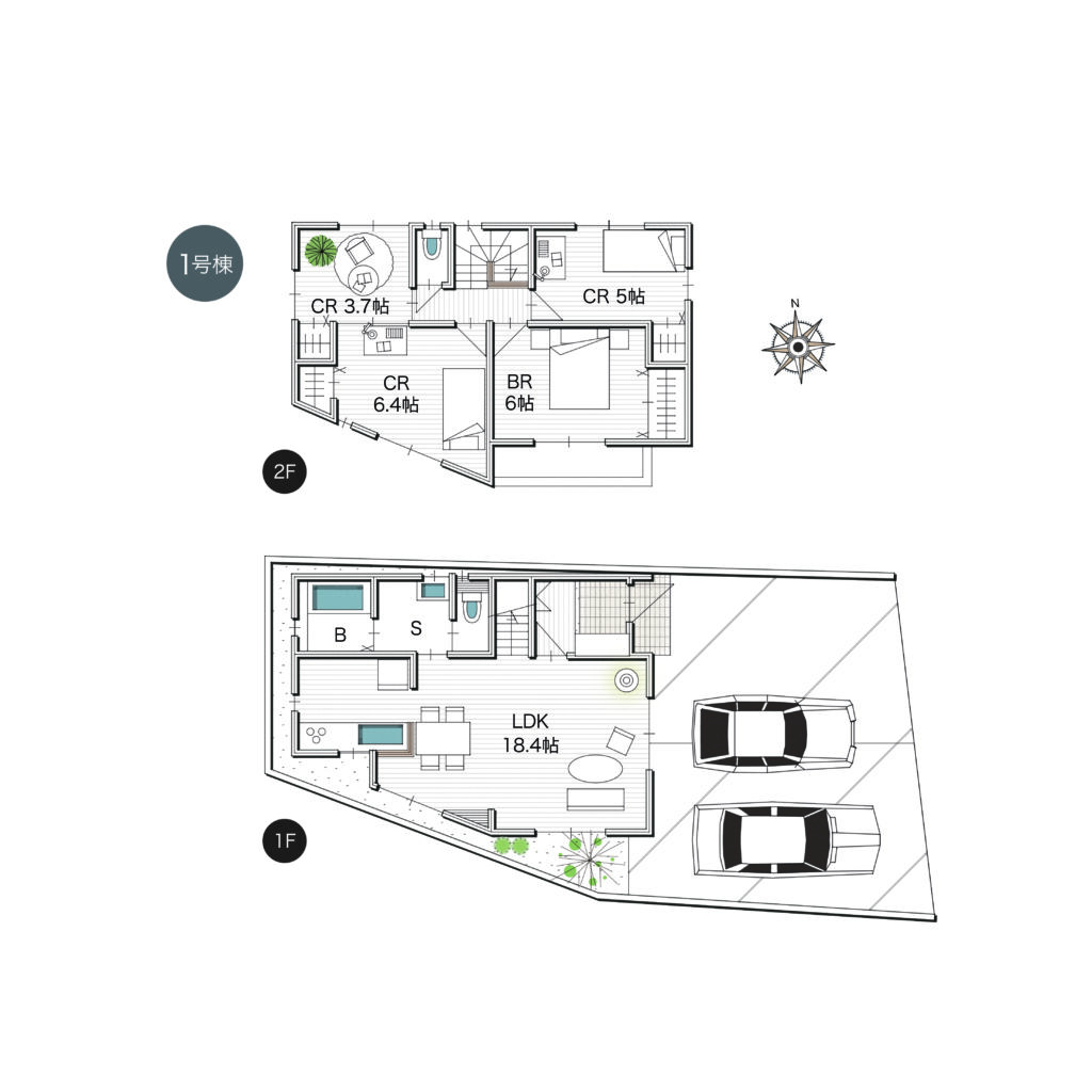 岡山市中区住吉町２丁目１号棟