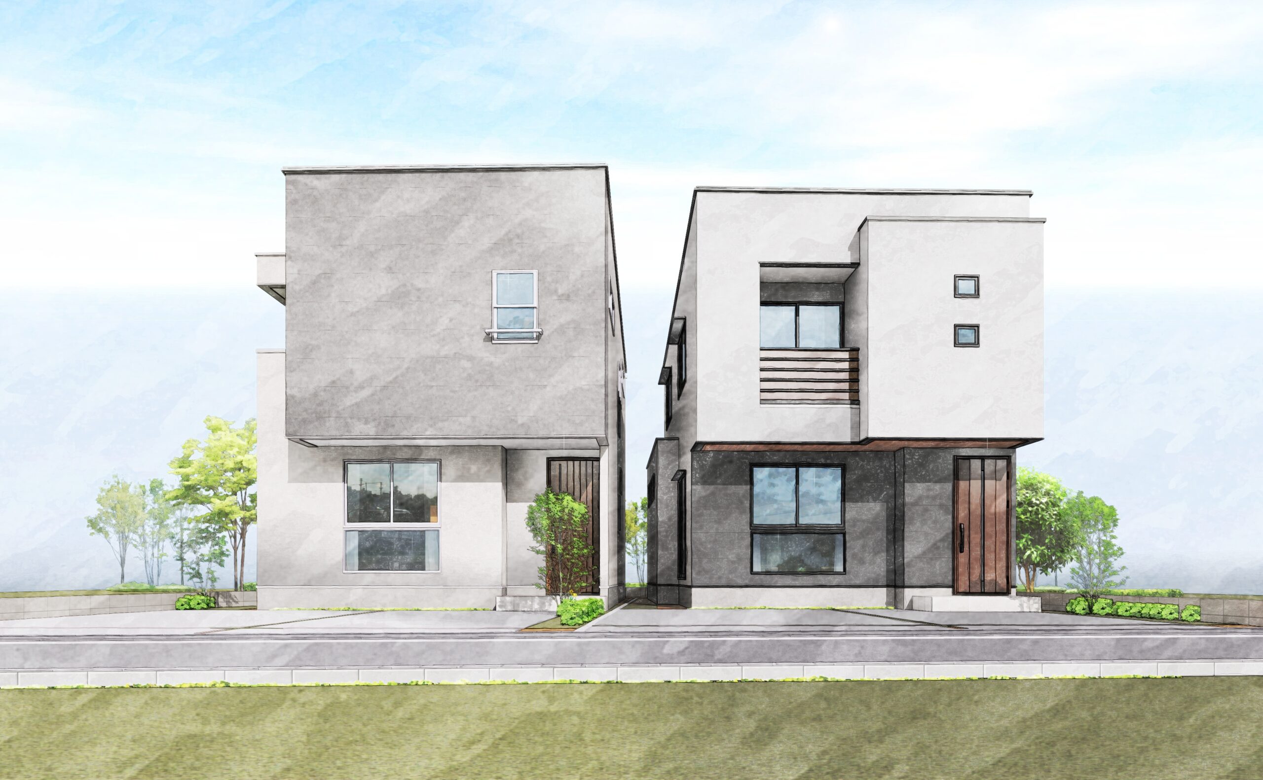 岡山市中区住吉町　新築建売住宅　ナカタホーム岡山