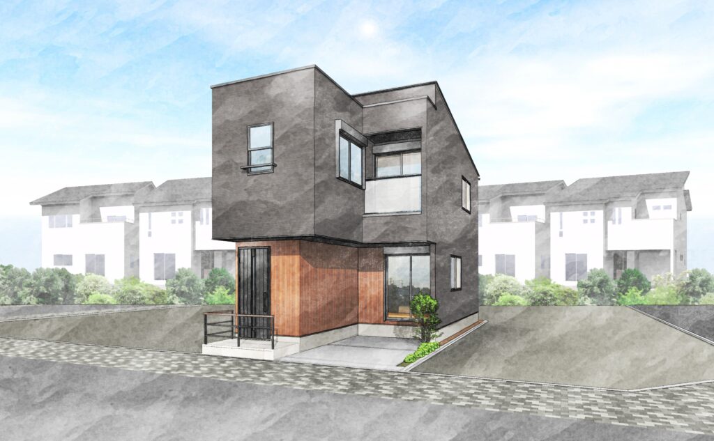 岡山市北区表町3丁目　区画図　3980万円