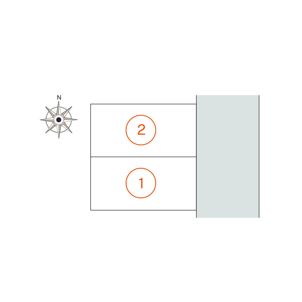 岡山市北区西古松 区画図