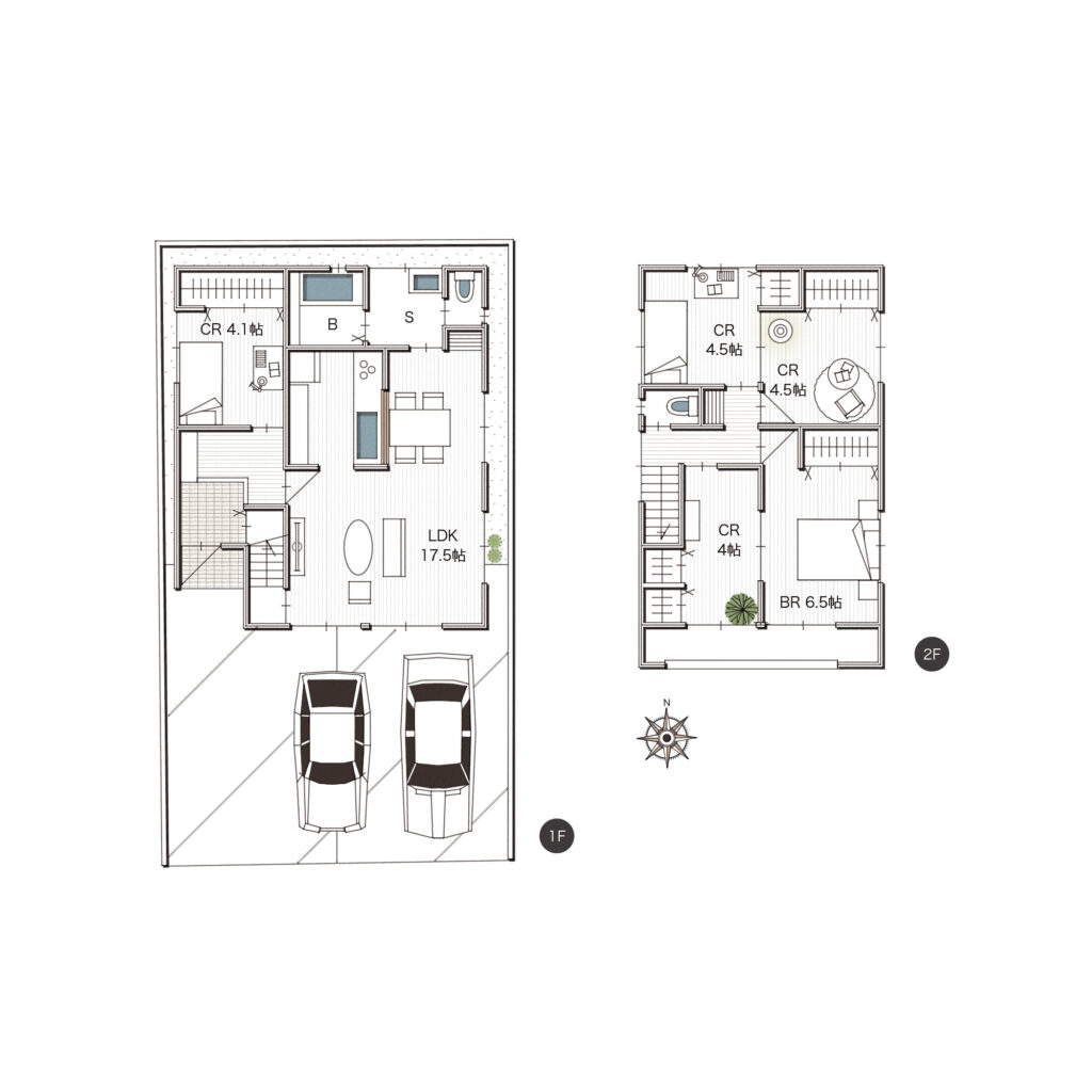 岡山市北区伊島町1丁目　新築建売　2号棟　4980万円　ナカタホーム岡山