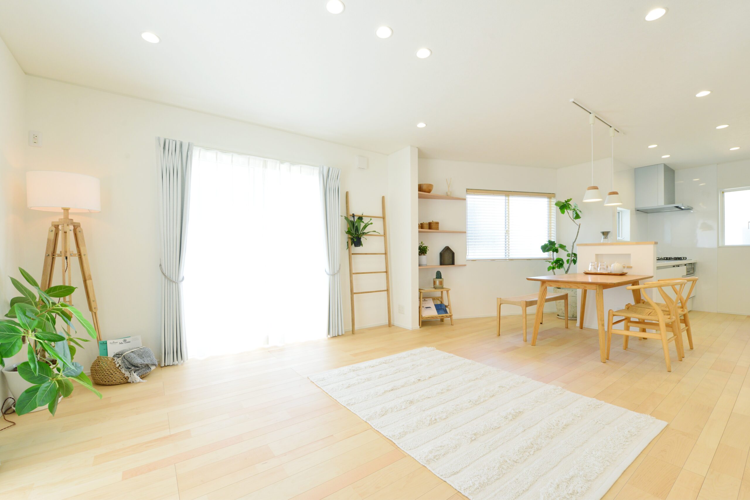 岡山市中区|光と余白を楽しむ、ナチュラルモダンの家