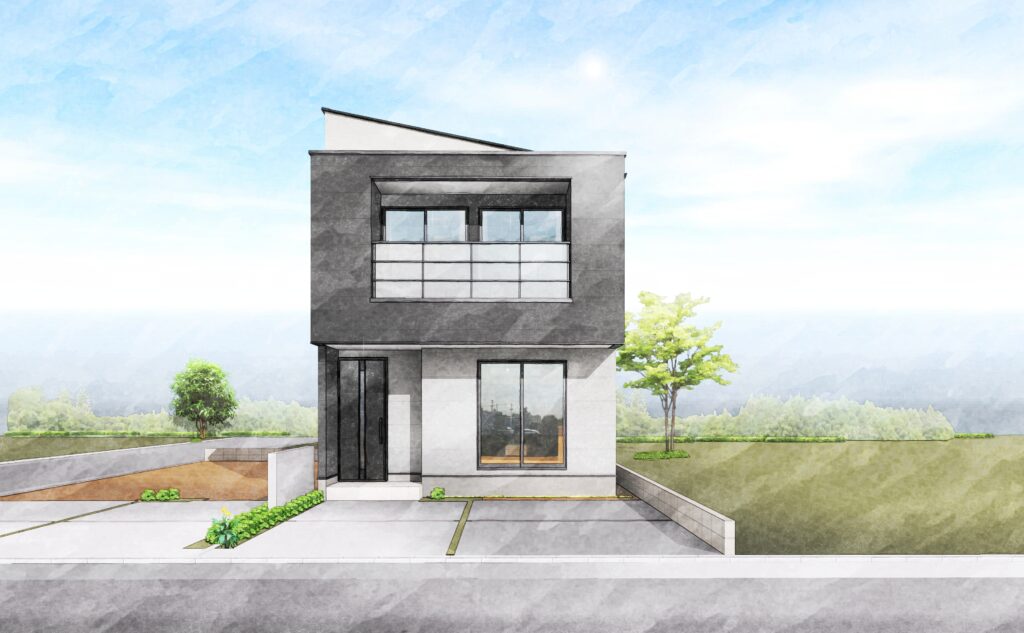 岡山市北区下中野　1号棟　3980万円　新築建売住宅　ナカタホーム岡山