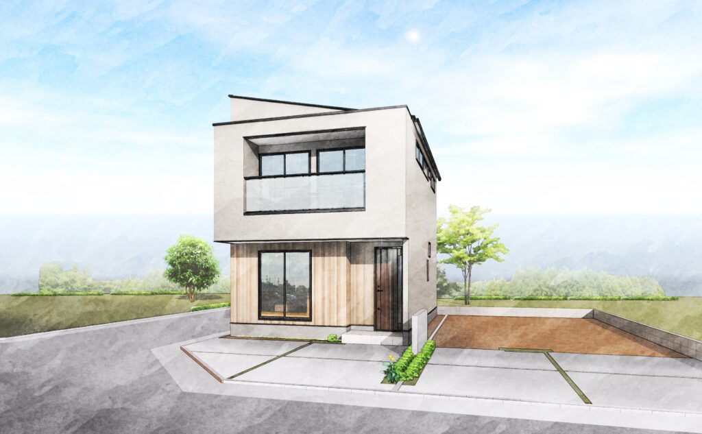 岡山市北区下中野　1号棟　3980万円　新築建売住宅　ナカタホーム岡山